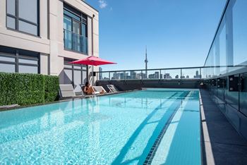 Resort-style pool
